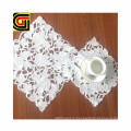 White stain square table cloth table runner for home decorating wedding